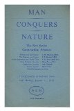 Portada de "MAN CONQUERS NATURE : THE NEW SOVIET CONSTRUCTION SCHEMES ... TEXT OF SPEECHES AT BATTERSEA TOWN HALL MEETING, JAN. 13, 1952"