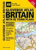Portada de GLOVEBOX ATLAS BRITAIN + 85 TOWN PLANS (ROAD ATLAS) 13TH (THIRTEENTH) EDITION BY AA PUBLISHING PUBLISHED BY AA PUBLISHING (2011)