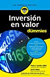 Portada de INVERSIÓN EN VALOR PARA DUMMIES