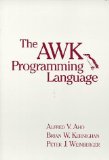 Portada de THE AWK PROGRAMMING LANGUAGE 1ST BY AHO, ALFRED V., KERNIGHAN, BRIAN W., WEINBERGER, PETER J. (1988) PAPERBACK