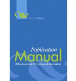 Portada de (PUBLICATION MANUAL OF THE AMERICAN PSYCHOLOGICAL ASSOCIATION: PAPERBACK EDITION) BY AMERICAN PSYCHOLOGICAL ASSOCIATION (AUTHOR) PAPERBACK ON (07 , 2009)