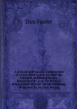 Portada de A CRITICAL AND CANDID EXAMINATION OF A LATE PUBLICATION ENTITLED THE DOCTRINE OF ETERNAL MISERY RECONCILEABLE WITH THE INFINITE BENEVOLENCE OF GOD: . IN THE CHRISTIAN SCRIPTURES BY NATHAN STRONG