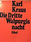 Portada de DIE DRITTE WALPURGISNACHT