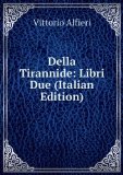 Portada de DELLA TIRANNIDE: LIBRI DUE (ITALIAN EDITION)