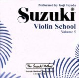 Portada de SUZUKI VIOLIN SCHOOL, VOLUME 5 (CD) (SUZUKI METHOD) BY TOYODA, KOJI (1996) AUDIO CD