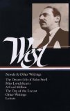 Portada de NATHANAEL WEST : NOVELS AND OTHER WRITINGS : THE DREAM LIFE OF BALSO SNELL / MISS LONELYHEARTS / A COOL MILLION / THE DAY OF THE LOCUST / LETTERS (LIBRARY OF AMERICA) BY NATHANAEL WEST (1997) HARDCOVER