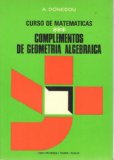 Portada de COMPLEMENTOS DE GEOMETRÍA ALGEBRÁICA