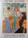 Portada de LYDIA DELECTORSKAYA. HENRI MATISSE : CONTRE VENTS ET MARÉES. PEINTURE ET LIVRES ILLUSTRÉS DE 1939 À 1943