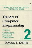 Portada de THE ART OF COMPUTER PROGRAMMING, VOLUME 4, FASCICLE 2: GENERATING ALL TUPLES AND PERMUTATIONS 1ST (FIRST) EDITION BY KNUTH, DONALD E. PUBLISHED BY ADDISON-WESLEY PROFESSIONAL (2005)