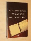 Portada de PARADERO DESCONOCIDO