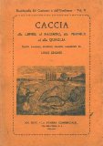 Portada de CACCIA ALLA LEPRE AL FAGIANO ALLA PERNICE ED ALLA QUAGLIA. SCRITTI ANONIMI, RIVEDUTI, COMPLETATI ED ANNOTATI.