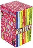 Portada de JACQUELINE WILSON 8 BOOK SUGAR AND SPICE COLLECTION (DOUBLE ACT, THE SUITCASE KID, MY SECRET DIARY, BAD GIRLS, VICKY ANGEL, THE DARE GAME, MIDNIGHT, THE LOTTIE PROJECT)