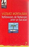 Portada de REFLEXIONES DE ROBINSON ANTE UN BACALAO