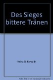 Portada de DES SIEGES BITTERE TR&Auml;NEN