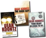 Portada de DEAN KOONTZ 3 BOOKS SET COLLECTION (THE GOOD GUY, CHASE, YOUR HEART BELONGS TO ME)