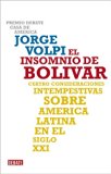 Portada de EL INSOMNIO DE BOL&Iacute;VAR