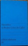 Portada de LEBEN DES GALILEI
