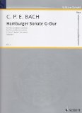 Portada de BACH C.P.E. HAMBURGER SONATA G-DUR FLUTE AND BASSO CONTINUO