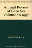 Portada de ANNUAL REVIEW OF GENETICS VOLUME 26 1992