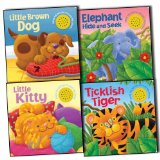 Portada de ELEPHANT HIDE AND SEEK, TICKLISH TIGER, LITTLE KITTY, LITTLE BROWN DOG OAKLEY...