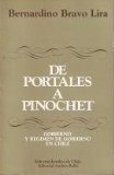 Portada de DE PORTALES A PINOCHET. GOBIERNO Y REGIMEN DE GOBIERNO EN CHILE