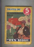 BIBLIOTECA ORO SERIE AMARILLA DE 5 PTS NUMERO 136: NERO WOLF: LA BOMBONERA ROJA