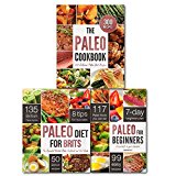 Portada de PALEO DIET COLLECTION 3 BOOKS SET HEALTHY EATING DELICIOUS RECIPES COOKBOOK (THE PALEO DIET FOR BRITS: THE ESSENTIAL BRITISH PALEO COOKBOOK AND DIET GUIDE, PALEO FOR BEGINNERS: ESSENTIALS TO GET STARTED AND THE PALEO COOKBOOK: 300 DELICIOUS PALEO DIE