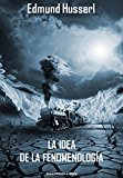 Portada de LA IDEA DE LA FENOMENOLOG&Iacute;A
