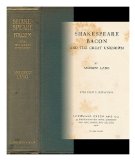 Portada de SHAKESPEARE, BACON, AND THE GREAT UNKNOWN, ANDREW LANG. WITH EIGHT ILLUSTRATIONS