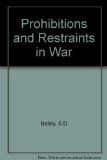 Portada de PROHIBITIONS AND RESTRAINTS IN WAR