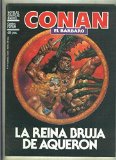 Portada de NOVELAS GRAFICAS MARVEL: CONAN EL BARBARO: LA REINA BRUJA DE AQUERON.