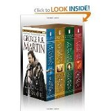 Portada de (A SONG OF ICE AND FIRE, INCLUDING: A GAME OF THRONES, A CLASH OF KINGS, A ST...