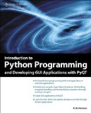 Portada de INTRODUCTION TO PYTHON PROGRAMMING AND DEVELOPING GUI APPLICATIONS WITH PYQT 1ST (FIRST) EDITION BY HARWANI, B. M. PUBLISHED BY CENGAGE LEARNING PTR (2011)