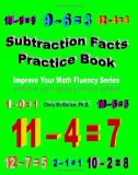 Portada de SUBTRACTION FACTS PRACTICE BOOK: IMPROVE YOUR MATH FLUENCY SERIES BY CHRIS MCMULLEN (2009) PAPERBACK