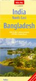 Portada de INDIA NORDESTE - BANGLADESH 1:1,5 M NELLES MAPA DE VIAJE