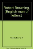 Portada de ENGLISH MAN OF LETTERS: ROBERT BROWNING