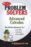 Portada de ADVANCED CALCULUS PROBLEM SOLVER (PROBLEM SOLVERS SOLUTION GUIDES) REVISED EDITION BY EDITORS OF REA, CALCULUS STUDY GUIDES PUBLISHED BY RESEARCH & EDUCATION ASSOCIATION (1981)