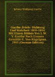 Portada de GOETHE-BRIEFE: DICHTUNG UND WAHRHEIT 1808-1814. MIT EINEM BILDNIS VON J. W. V. GOETHE NACH EINMEN GEMÃ€LDE G. VON KÃŒGELGENS. 1905 (GERMAN EDITION)