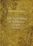 Portada de THE TANTRALOKA OF ABHINAVA GUPTA, WITH COMMENTARY BY RAJANAKA JAYARATHA. 1