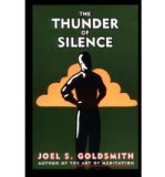 Portada de [(THE THUNDER OF SILENCE)] [AUTHOR: JOEL S. GOLDSMITH] PUBLISHED ON (OCTOBER, 1993)