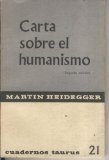 Portada de CARTA SOBRE EL HUMANISMO