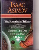 Portada de THE FOUNDATION TRILOGY (FOUNDATION, FOUNDATION AND EMPIRE, SECOND FOUNDATION), THE STARS, LIKE DUST; THE NAKED SUN; I, ROBOT BY ASIMOV, ISAAC (1981) HARDCOVER