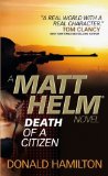 Portada de MATT HELM - DEATH OF A CITIZEN BY DONALD HAMILTON (2013-02-12)