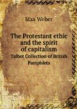 Portada de THE PROTESTANT ETHIC AND THE SPIRIT OF CAPITALISM. TALBOT COLLECTION OF BRITISH PAMPHLETS