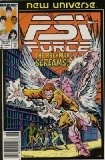 Portada de PSI FORCE ISSUE 8 JUNE 1987 MARVEL COMICS ( NEW UNIVERSE)