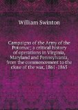 Portada de CAMPAIGNS OF THE ARMY OF THE POTOMAC; A CRITICAL HISTORY OF OPERATIONS IN VIRGINIA, MARYLAND AND PENNSYLVANIA, FROM THE COMMENCEMENT TO THE CLOSE OF THE WAR, 1861-1865