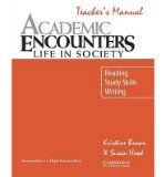 Portada de [(ACADEMIC LISTENING ENCOUNTERS TEACHER'S MANUAL: LISTENING, NOTE TAKING, AND DISCUSSION)] [AUTHOR: KRISTINE BROWN] PUBLISHED ON (DECEMBER, 2002)