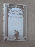 Portada de SAVAGE SURVIVALS