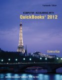 Portada de COMPUTER ACCOUNTING WITH QUICKBOOKS 2012 AND STUDENT CD 14TH BY KAY, DONNA (2012) SPIRAL-BOUND