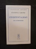 Portada de L'EXISTENTIALISME EST UN HUMANISME.